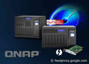 QNAP TVS-h1288X and TVS-h1688X ZFS NAS