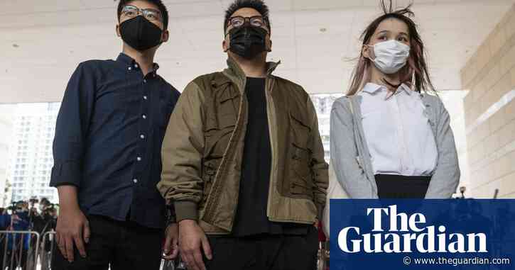 Hong Kong activists face jail after guilty plea – video