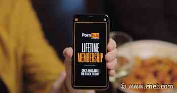 Pornhub's Black Friday special: Lifetime premium memberships starting at $200     - CNET
