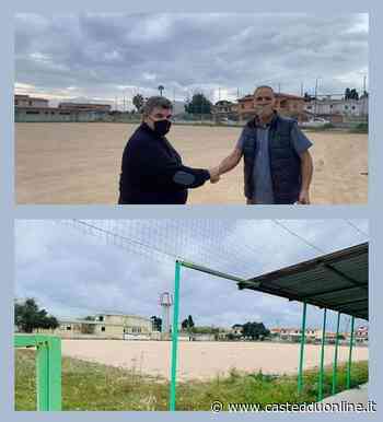 Capoterra, consegnati i lavori per il nuovo campo da calcio in erba sintetica a Frutti d'Oro - Casteddu Online