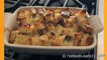 RECIPE: Creme Brulee Bread Pudding from Bellecour Bakery