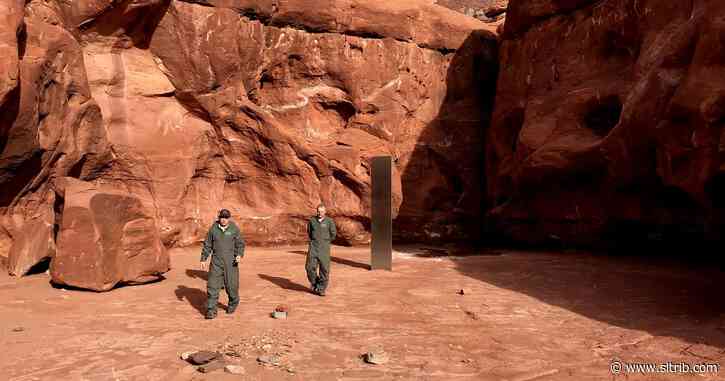 Mysterious shiny monolith found in otherworldly Utah desert