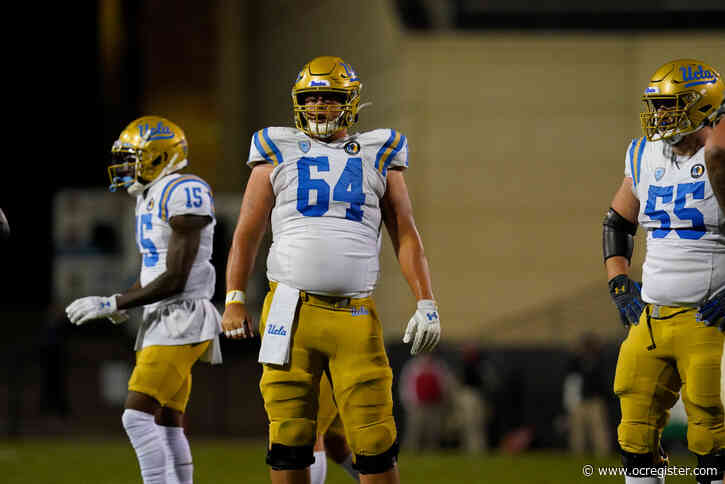 UCLA center Sam Marrazzo embodies the improved offensive line’s mentality