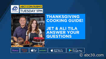 Jet and Ali Tila on preparing a Thanksgiving meal: WATCH LIVE