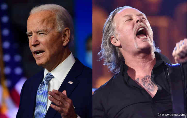 Watch US president-elect Joe Biden sing Metallica’s ‘King Nothing’ in video mash-up