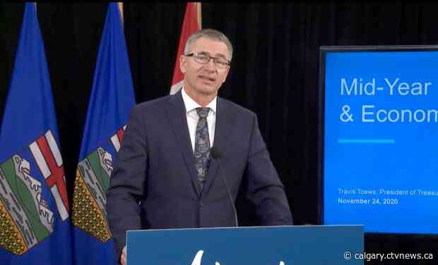 Forecasted deficit shrinks slightly since Q1, Alberta still facing $21.3B hole