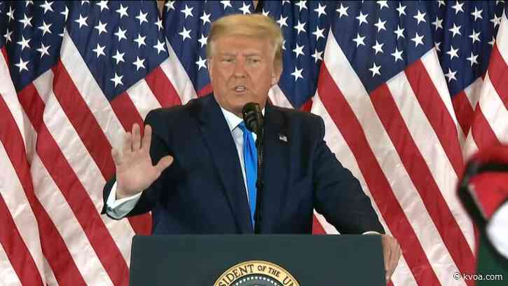 President Trump not giving up on election despite agencies aid Biden transition