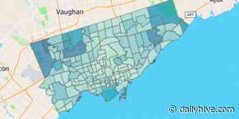 Toronto neighbourhoods with the most and least COVID-19 cases | News - Daily Hive