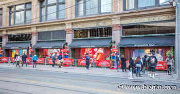 Hudson's Bay closing Queen St. store after uproar over opening during Toronto lockdown - blogTO