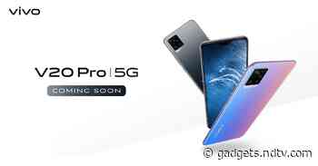 Vivo V20 Pro India Launch Teased as ‘Coming Soon’, Tipped to Arrive on December 2