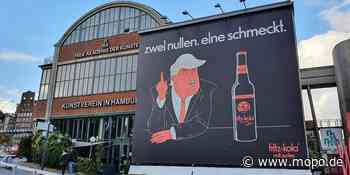 Neues Aufreger-Plakat: Kult-Unternehmen aus Hamburg schießt erneut gegen Trump - Hamburger Morgenpost
