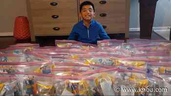 ‘God just made me that way’ | 7-year-old Houston boy uses birthday money to help homeless - KHOU.com
