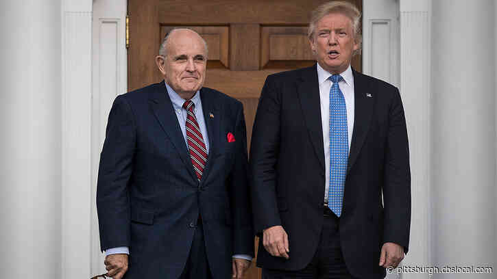 Report: President Trump And Attorney Rudy Giuliani To Attend Election Hearing In Pennsylvania