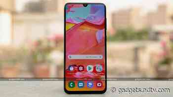 Samsung Galaxy A70 Starts Receiving One UI 2.5 Update With November 2020 Android Security Patch in India: Report