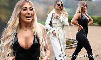 Celebs Go Dating: Chloe Ferry turns heads in a plunging PVC top for new series