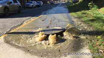 Colapso de alcantarillado no se ha podido solucionar en Natagaima porque la calle afectada pertenece a INVIAS - Ondas de Ibagué