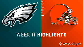 Philadelphia Eagles vs. Cleveland Browns highlights | Week 11 - NFL.com