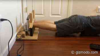 Computer Controlled Shackles Hold You Prisoner Until You Finish a Workout