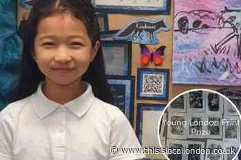 Woolwich nine-year-old wins first Young London Print Prize