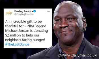Michael Jordan makes donates $2M from The Last Dance proceeds to Feeding America