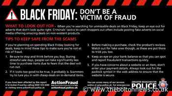 Police warning over potential Black Friday scams