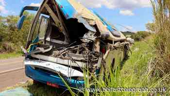 Bus collision on Sao Paulo highway leaves dozens dead