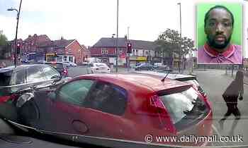 Nottingham crash: Moment speeding drug dealer smashes his car into traffic