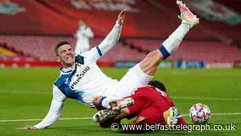 Liverpool suffer shock home Champions League defeat to Atalanta