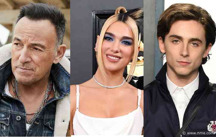 Bruce Springsteen, Dua Lipa and Timothée Chalamet announced for ‘Saturday Night Live’