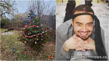 Strangers donate ornaments to Ajax, Ont. memorial Christmas tree that had decorations stolen - CTV Toronto
