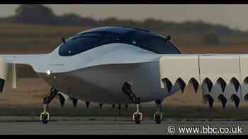 The Lilium Jet makes a vertical take-off