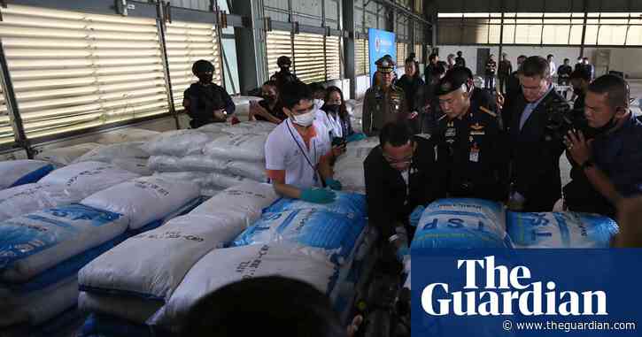 Thailand's $1bn ketamine bust probably just chemicals after all