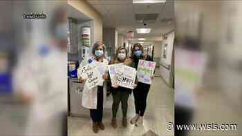 ‘Operation SMILE’ cheering up COVID-19 patients at LewisGale Medical Center - WSLS 10