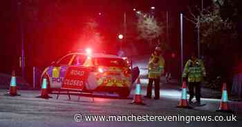 Driver dies after car smashes into tree then parked van in Bolton - Manchester Evening News