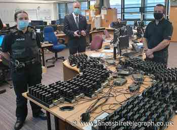 Lancashire Police: Force unveils new high-tech body cameras