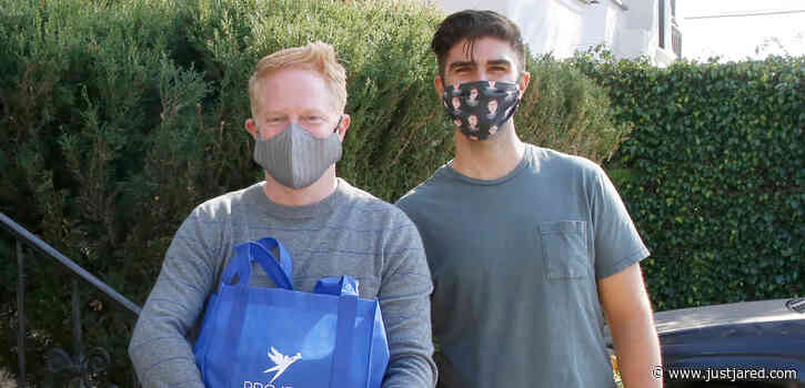Jesse Tyler Ferguson & Husband Justin Mikita Deliver Meals Ahead of Thanksgiving