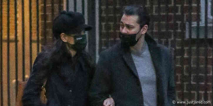 Katie Holmes & Boyfriend Emilio Vitolo Pick Up Some Flowers For A Perfect Thanksgiving Tablescape