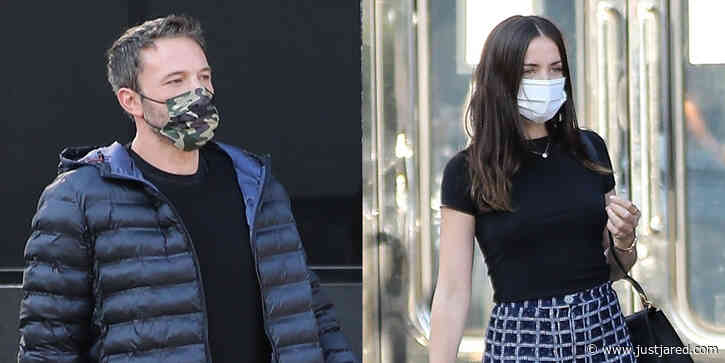 Ben Affleck Stops By A Jewelry Store With Ana de Armas Ahead of Thanksgiving