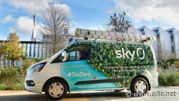 Sky invests in 151 electric vans as part of net-zero ambition