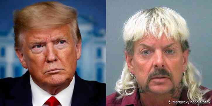 Representatives for 'Tiger King's' Joe Exotic are said to be chasing Trump down for a pardon and spending thousands of dollars to get it