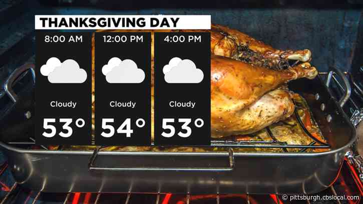 Pittsburgh Weather: Clouds And Scattered Showers On Thanksgiving Day