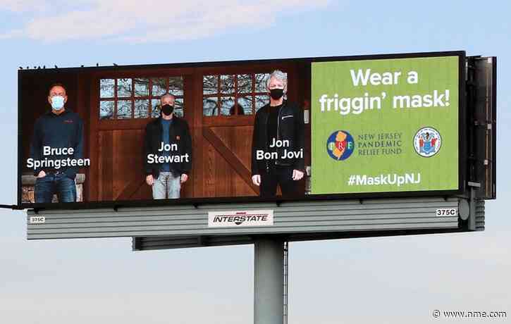 “Wear a friggin’ mask!”: Bruce Springsteen leads campaign for pandemic safety in New Jersey