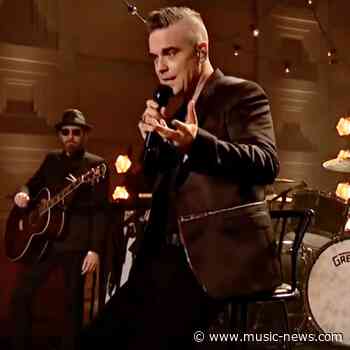 Robbie Williams admits it will be a 'Christmas miracle' if he gets to number one