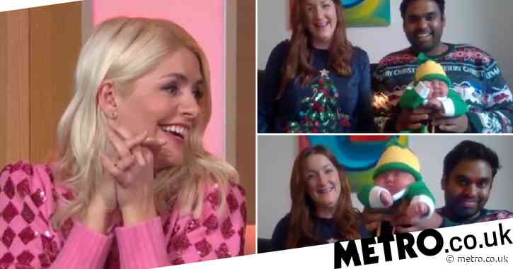 This Morning’s Holly Willoughby ‘totally distracted’ as adorable baby steals show dressed as Buddy the Elf