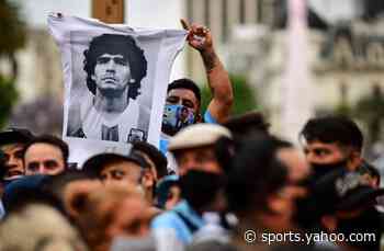 Tributes pour in for Diego Maradona