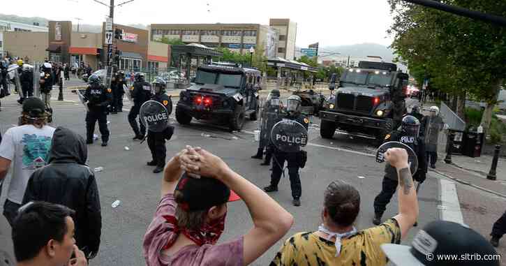 Salt Lake City officer used ‘improper’ force when he pushed down an elderly man