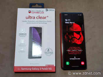 ZAGG InvisibleShield screen protector for Galaxy Z Fold 2: Cover display protection