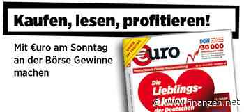 Neue Ausgabe von €uro am Sonntag: Die Lieblings-Aktien der Deutschen