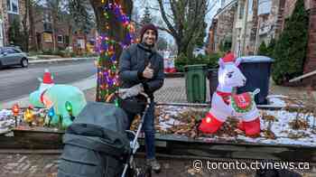 Toronto neighbourhood transforms into 'Llama Lane' for the holidays - CTV Toronto