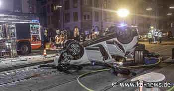 Spektakuläre Unfallfahrt in Karlsruhe: 48-Jähriger flieht vor der Polizei bis nach Südbaden - ka-news.de